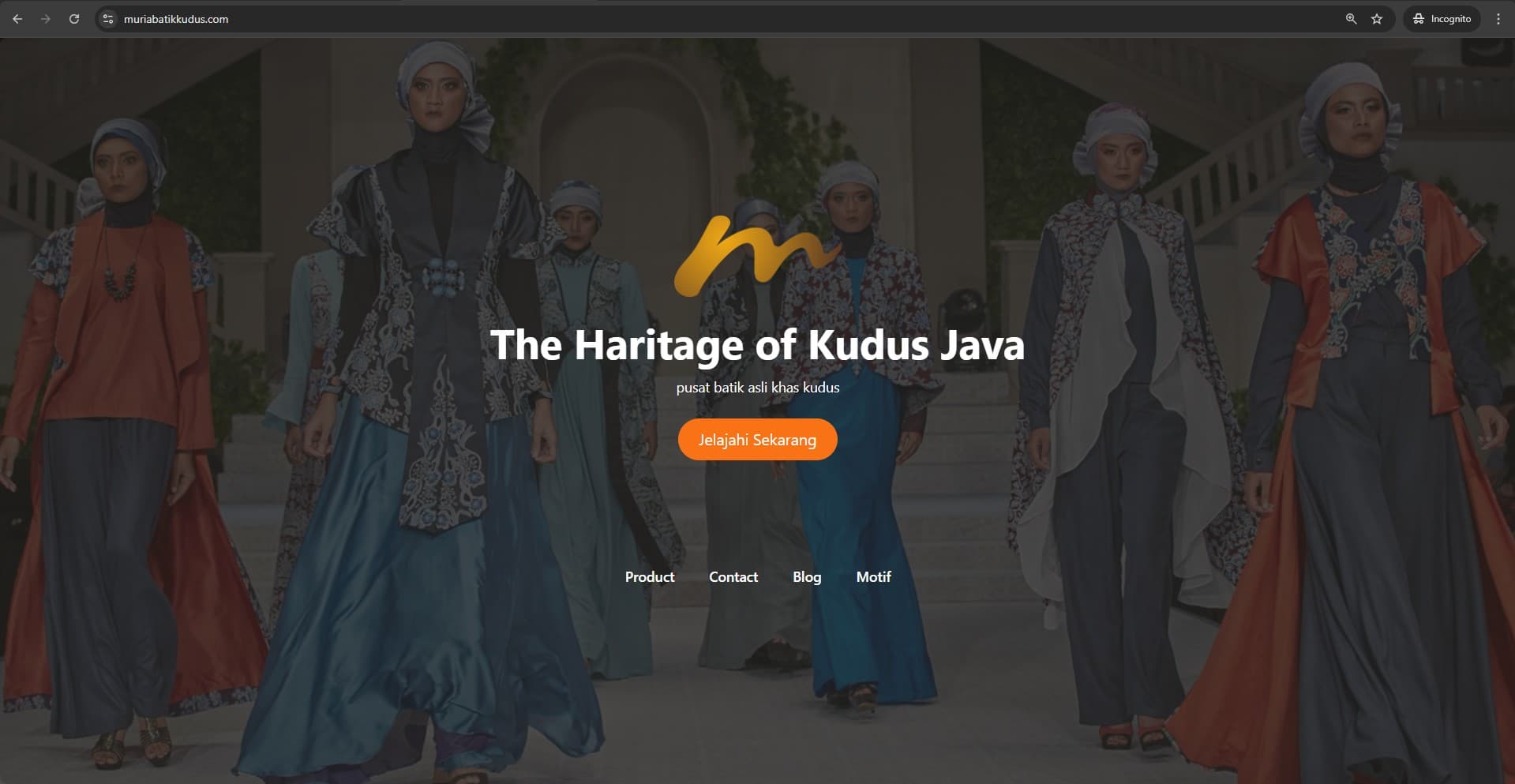 Muria Batik Kudus - Content Management System