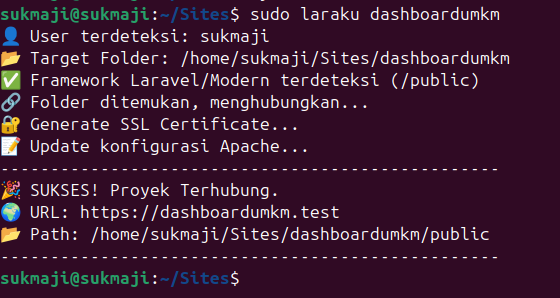 Ubuntu Web Dev Environment ala Laragon(Development Stack with Apache)